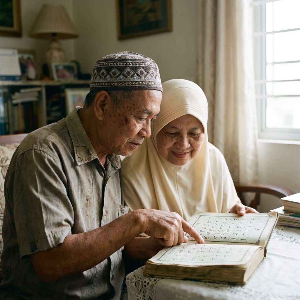 Kisah Haji Abdul & Milah: Belajar Mengaji Berdua di Usia Tua